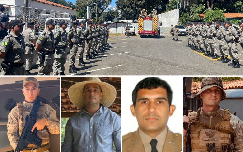 Corpos de policiais mortos em acidente são velados em Goiânia | Goiás