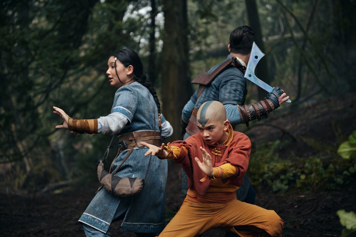 Cena da produção Avatar: O último Mestre do Ar, da Netflix - Metrópoles